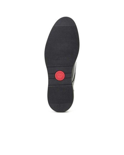 Base London Black Knight Monk Shoes for men