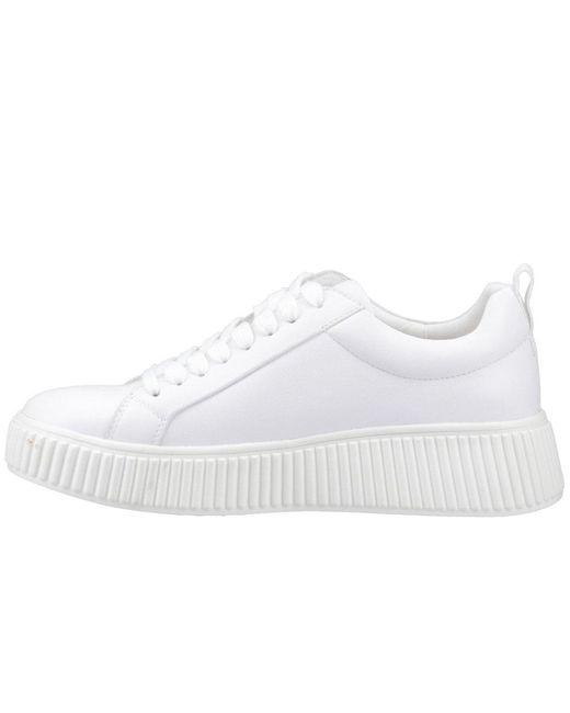 Hush Puppies White Harlow Sneakers