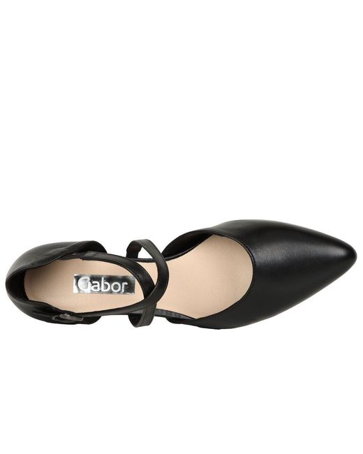 Gabor Pink Gisele Open Court Shoes