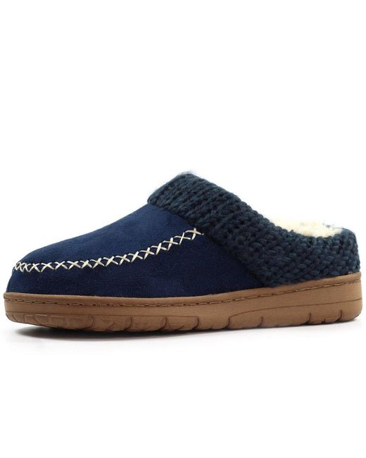 Lunar Blue Albany Boxed Slippers