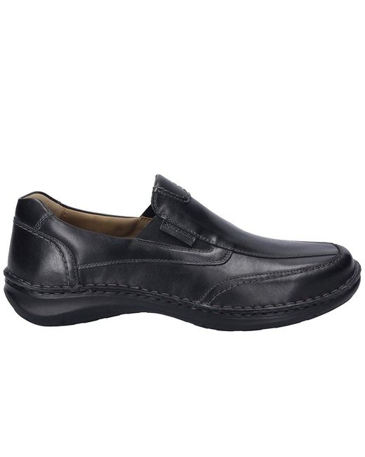 Josef Seibel Black New Anvers 67 Loafers (Schwarz) for men