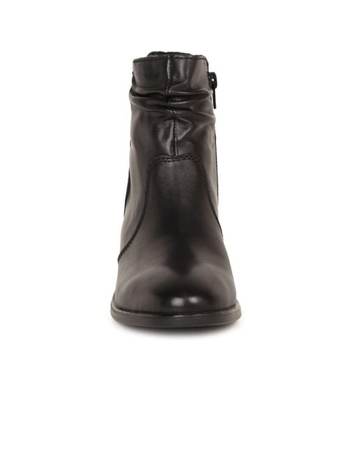 Rieker Black Hovingham Ankle Boots