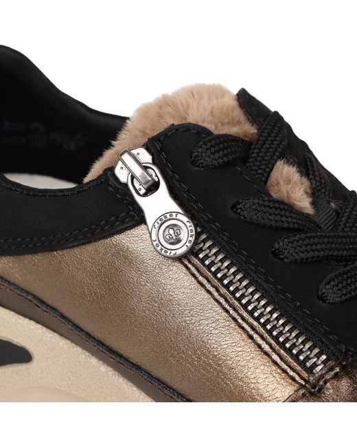 Rieker Black Seattle Trainers