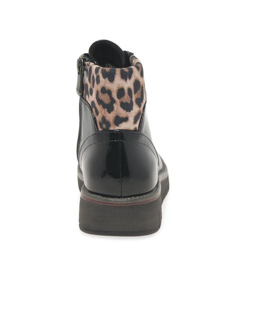 Marco Tozzi Black Viva Ankle Boots