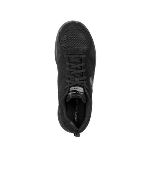 Skechers Black Dynamight 2.0 Fallford Trainers for men