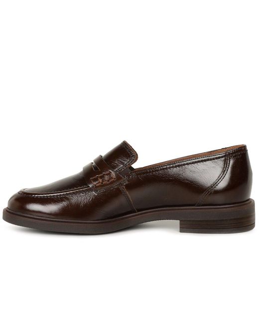 Paul Green Brown Halle Penny Loafers