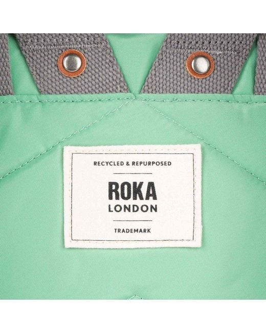 Roka Green Canfield B Small Backpack