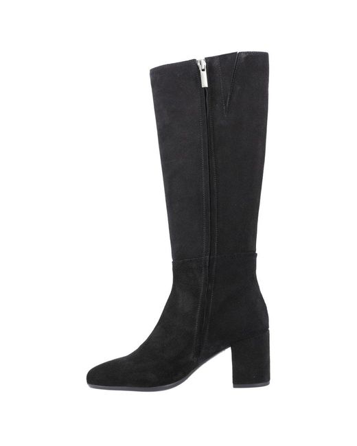 Hush Puppies Black Oprah Knee High Boots