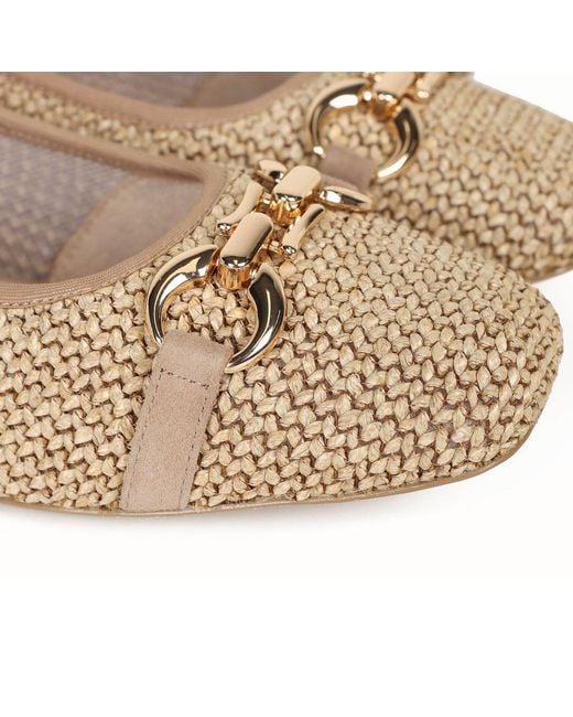 Caprice Natural Tour Ballet Pumps