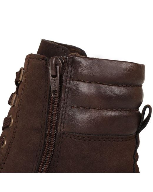 Rieker Brown Middleham Ankle Boots