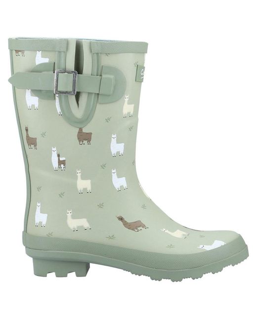 Cotswold Green Farmyard Mid Wellingtons Size: 3