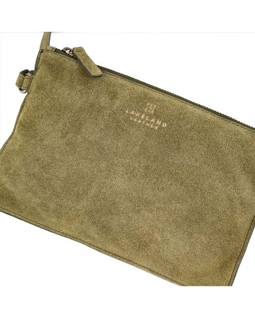 Lakeland Leather Green Santon Tote Bag