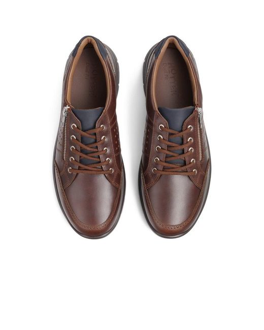 Hotter Brown Finn Trainers for men