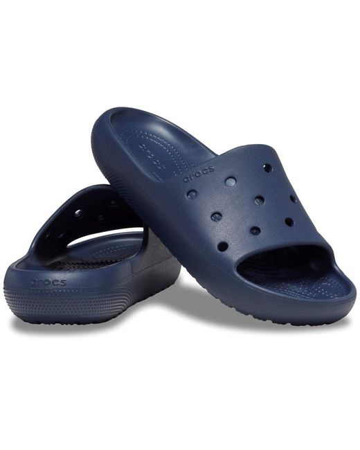 CROCSTM Blue Classic Slide Sandals for men