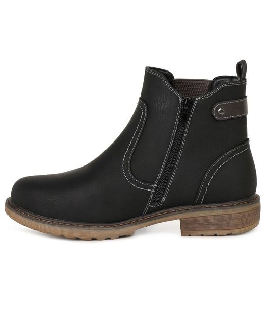 Lunar (GRS) Black Roxie Iii Chelsea Boots