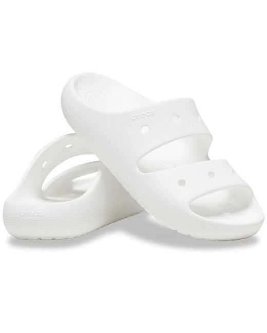 CROCSTM White Classic Sandal Slides