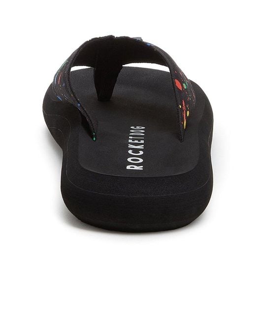 Rocket Dog Black Spotlight Splash Sandals