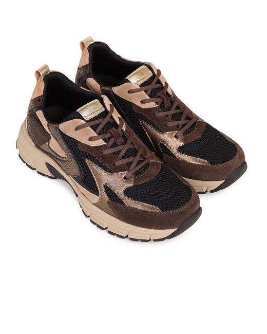 Gabor Brown Adder Trainers