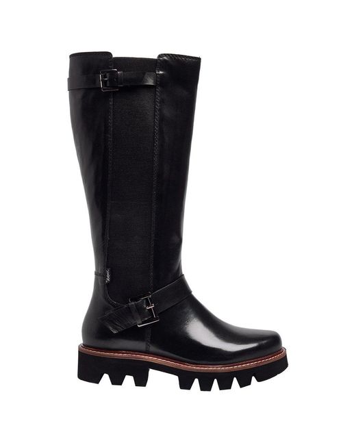 Pod Black Aleena Knee High Boots