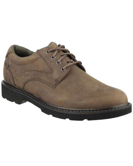 Rockport Brown Charlesview Mens Casual Lace Up Shoes for men