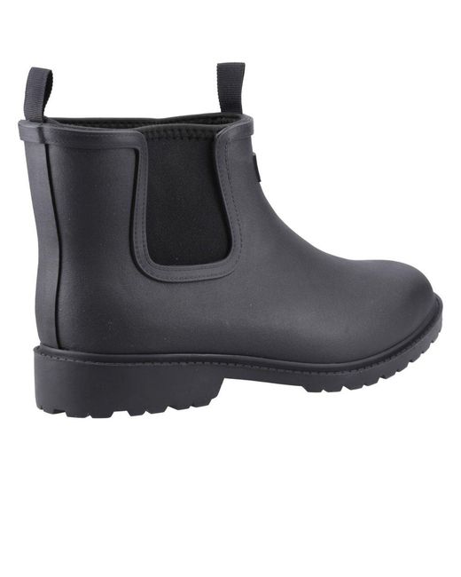Cotswold Black Barton Wellingtons