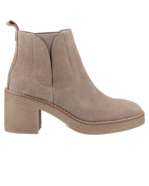 Hush Puppies Brown Felicia Chelsea Boots