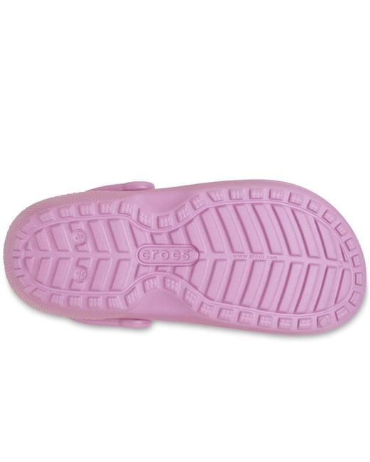 CROCSTM Purple Classic Lined Clogs
