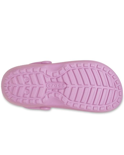 CROCSTM Purple Classic Lined Clogs