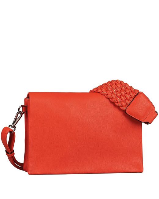 Gabor Red Veri Flap Shoulder Bag