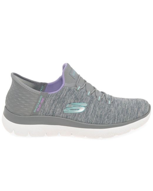 Skechers Gray Slip