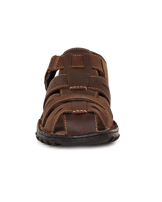 Lotus Brown Bruno Sandals for men