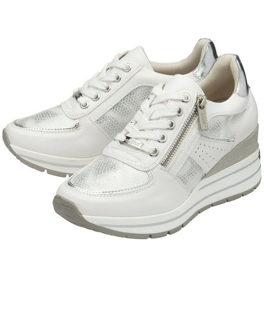Lotus White Tenno Trainers