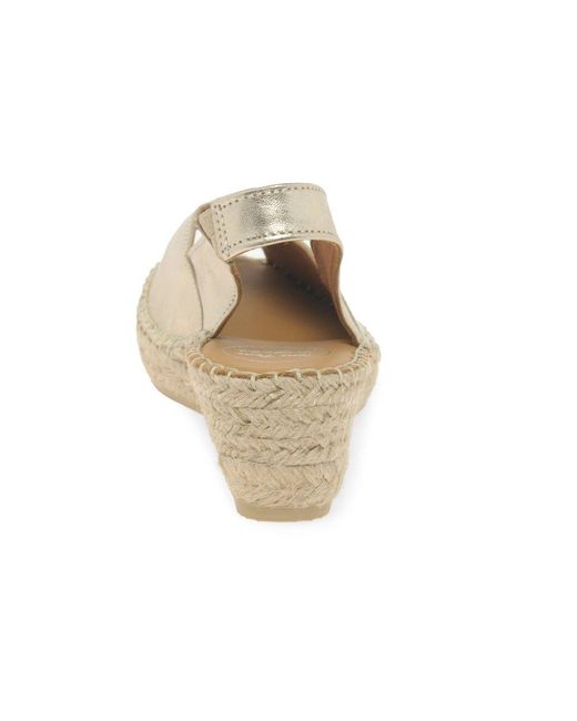 Toni Pons Gray Bernia Wedge Heel Espadrilles Sandals