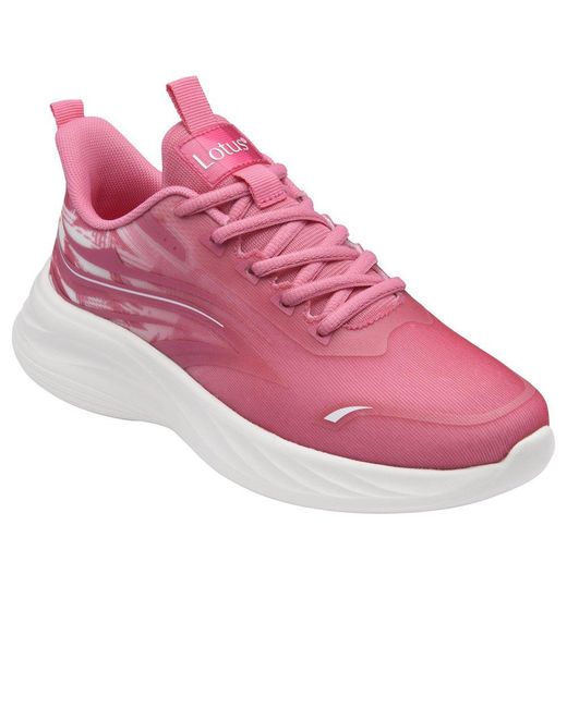 Lotus Pink Bellona Trainers