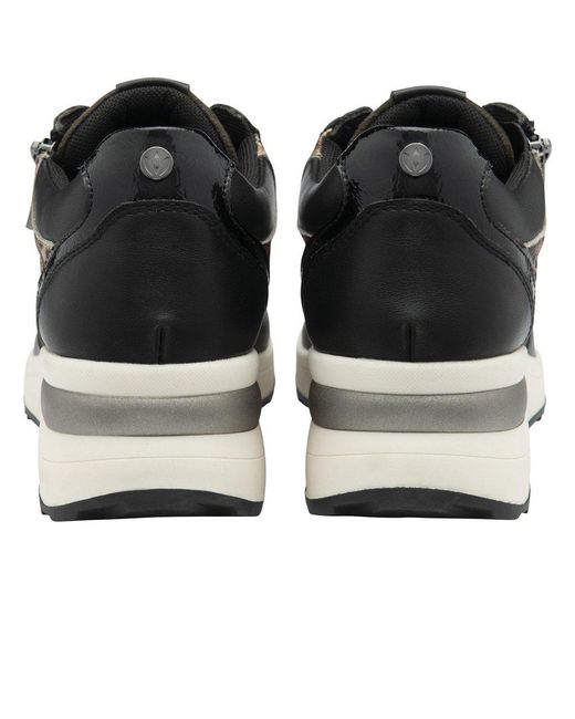 Lotus Black Moore Trainers