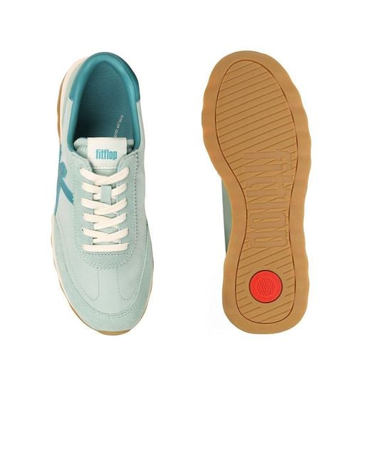 Fitflop Blue Retro-Q Trainers