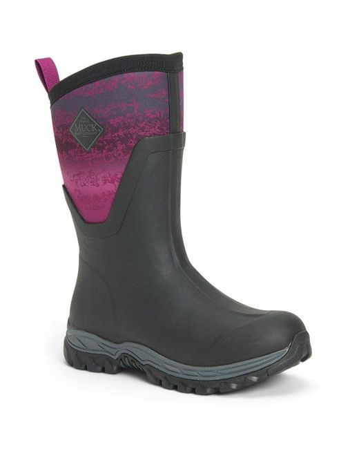 Muck Boot Brown Arctic Sport Mid Wellingtons