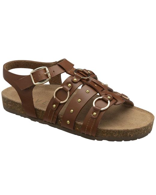 Ravel Brown Bolam Sandals