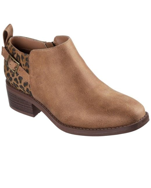 Skechers Blue Bobs Wander Luxe Boots