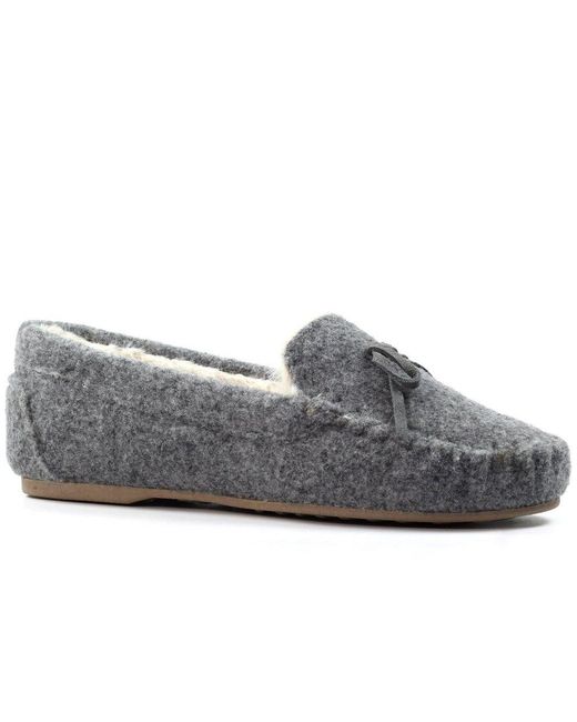 Lunar Gray Cherish Slippers