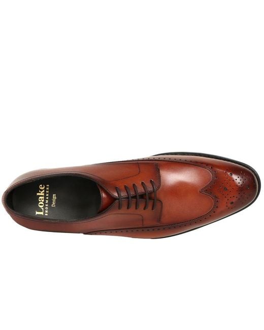 Loake Brown Bale Brogues for men