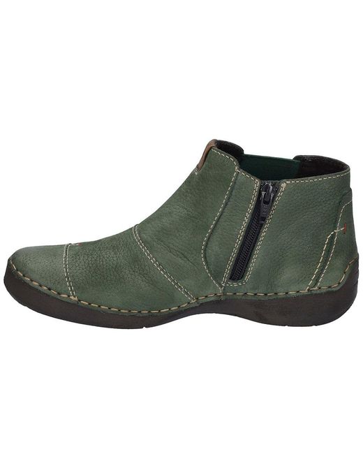 Josef Seibel Green Fergey 55 Ankle Boots