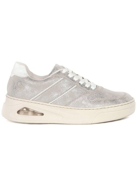 Rieker White Trap Trainers