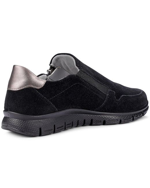 Hotter Black Skyla Trainers