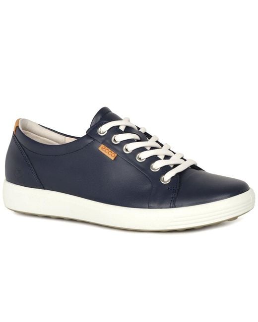 Ecco Blue Soft 7 Lace Up Shoes