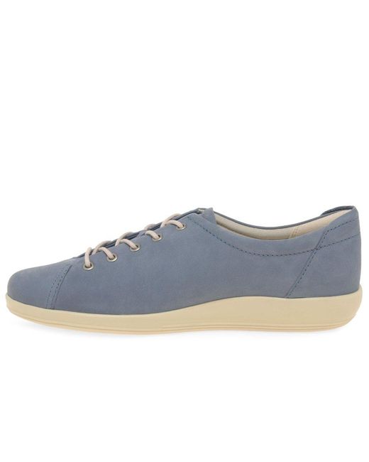 Ecco Blue Soft 2 Lace Casual Shoes