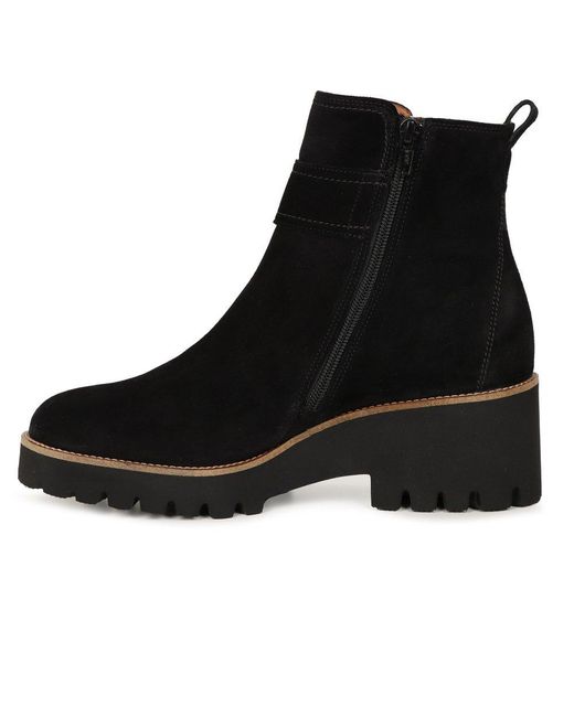 Paul Green Black Mia Ankle Boots