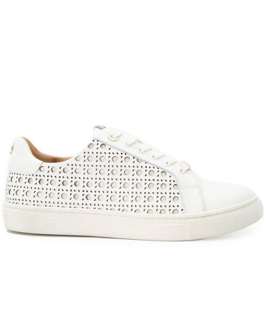Dune White Ease Trainers