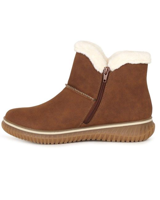 Rieker Brown Massachusetts Ankle Boots