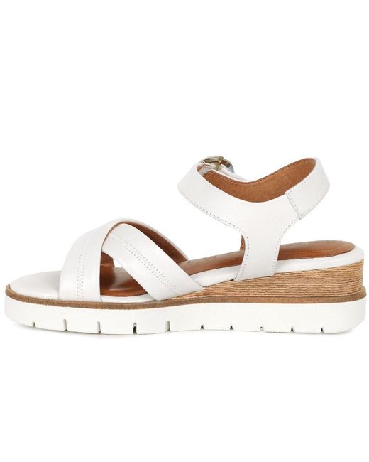 Tamaris Metallic Honeysuckle Wedge Heel Sandals